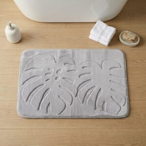 alfombra para baño beige