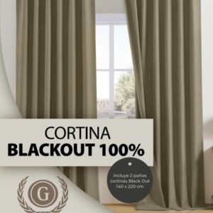cortina black out verde oliva