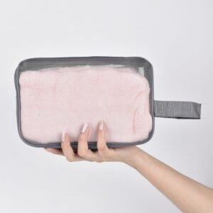 neceser transparente gris